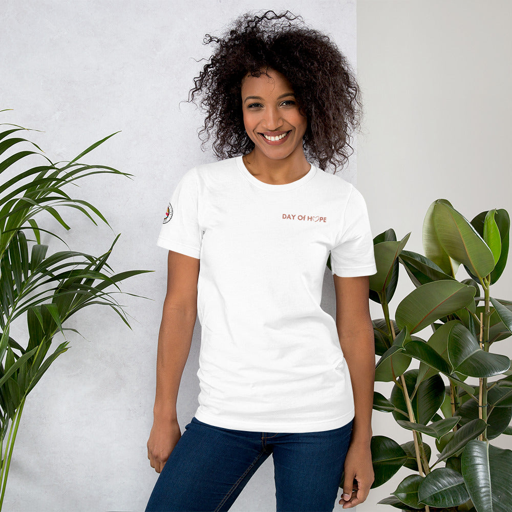 Day of Hope by Create Impact™ - Unisex t-shirt for Changemakers