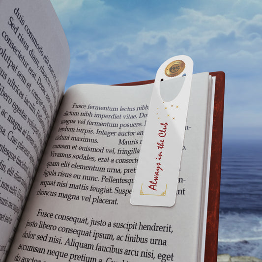 Metal Bookmark – MMC'89 Elegant Star Accent Reading Marker