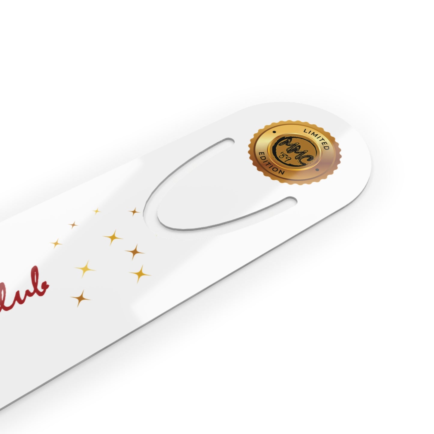 Metal Bookmark – MMC'89 Elegant Star Accent Reading Marker