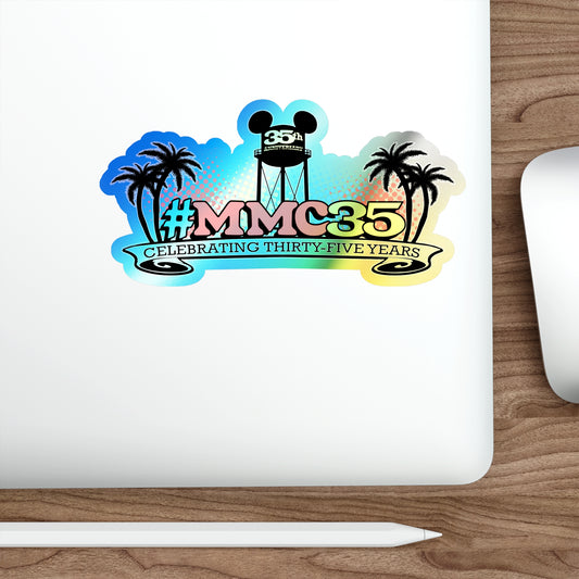 MMC35 Holographic Die-cut Sticker