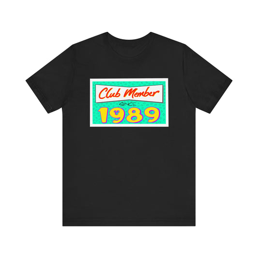 Club Member Unisex Jersey Short Sleeve Tee