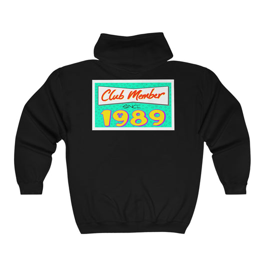 Club Member Unisex Heavy Blend™ Full Zip Hooded Sweatshirt