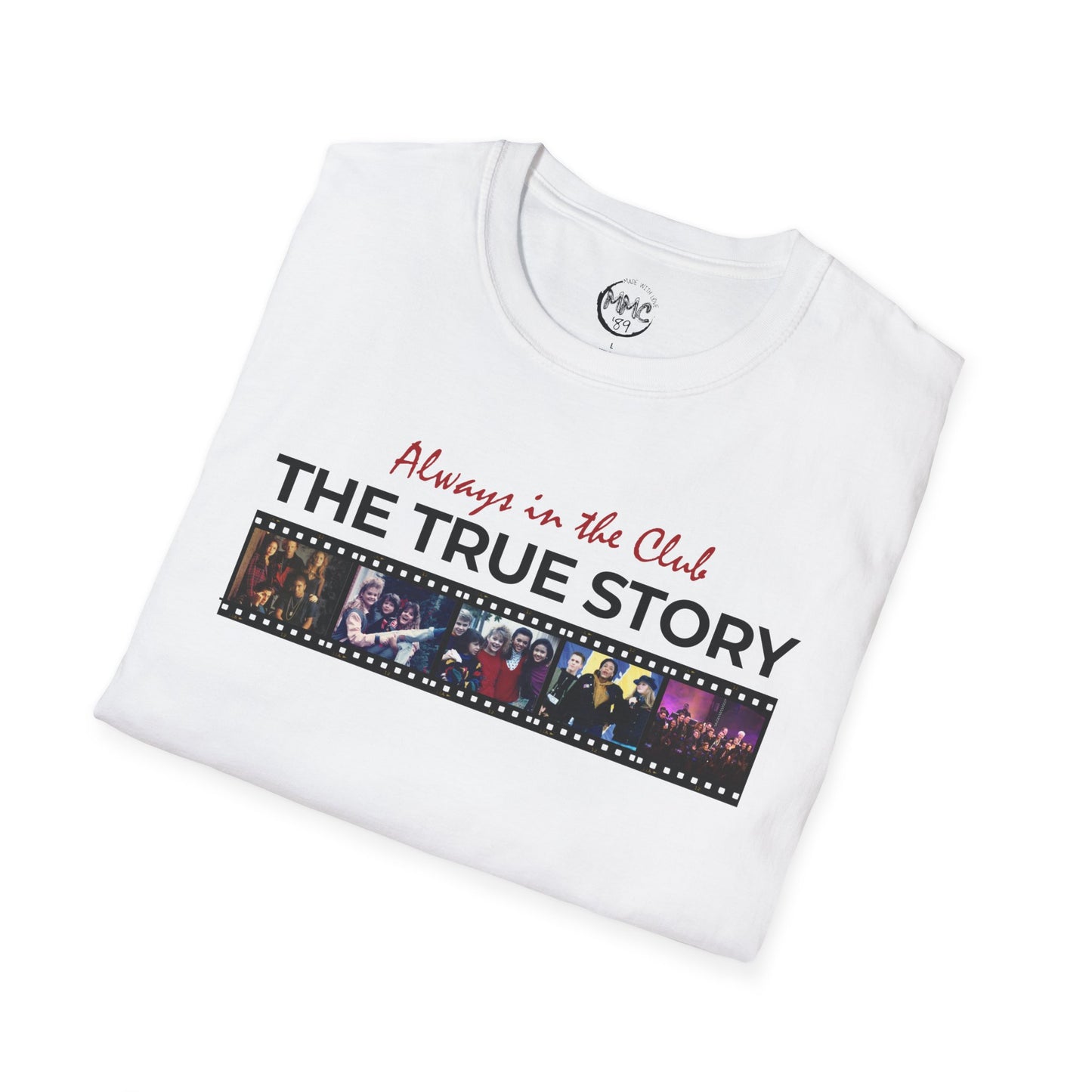 T-Shirt — "Always in the Club: The True Story" Mouseketeer Film Strip