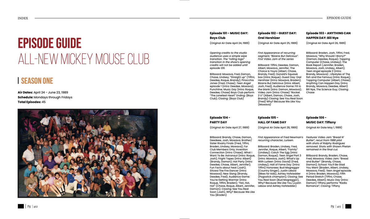Always In The Club Book: The True Story of the All New Mickey Mouse Club (Trade Edition)