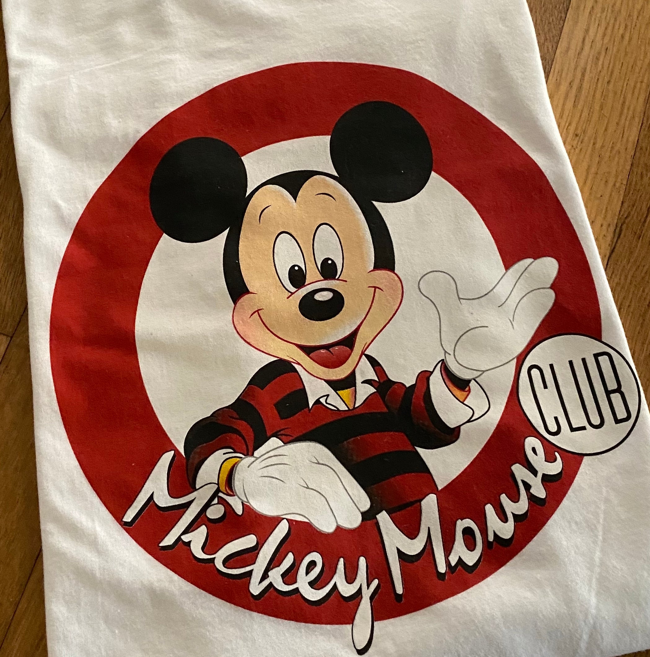 Vintage mickey mouse store club shirt