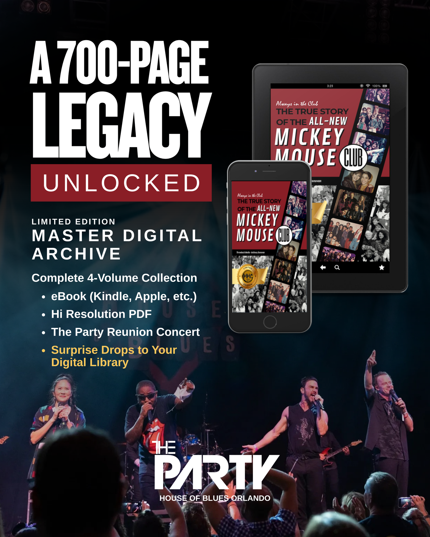 The True Story of The ‘All New’ Mickey Mouse Club (MMC'89 Limited Edition Book)