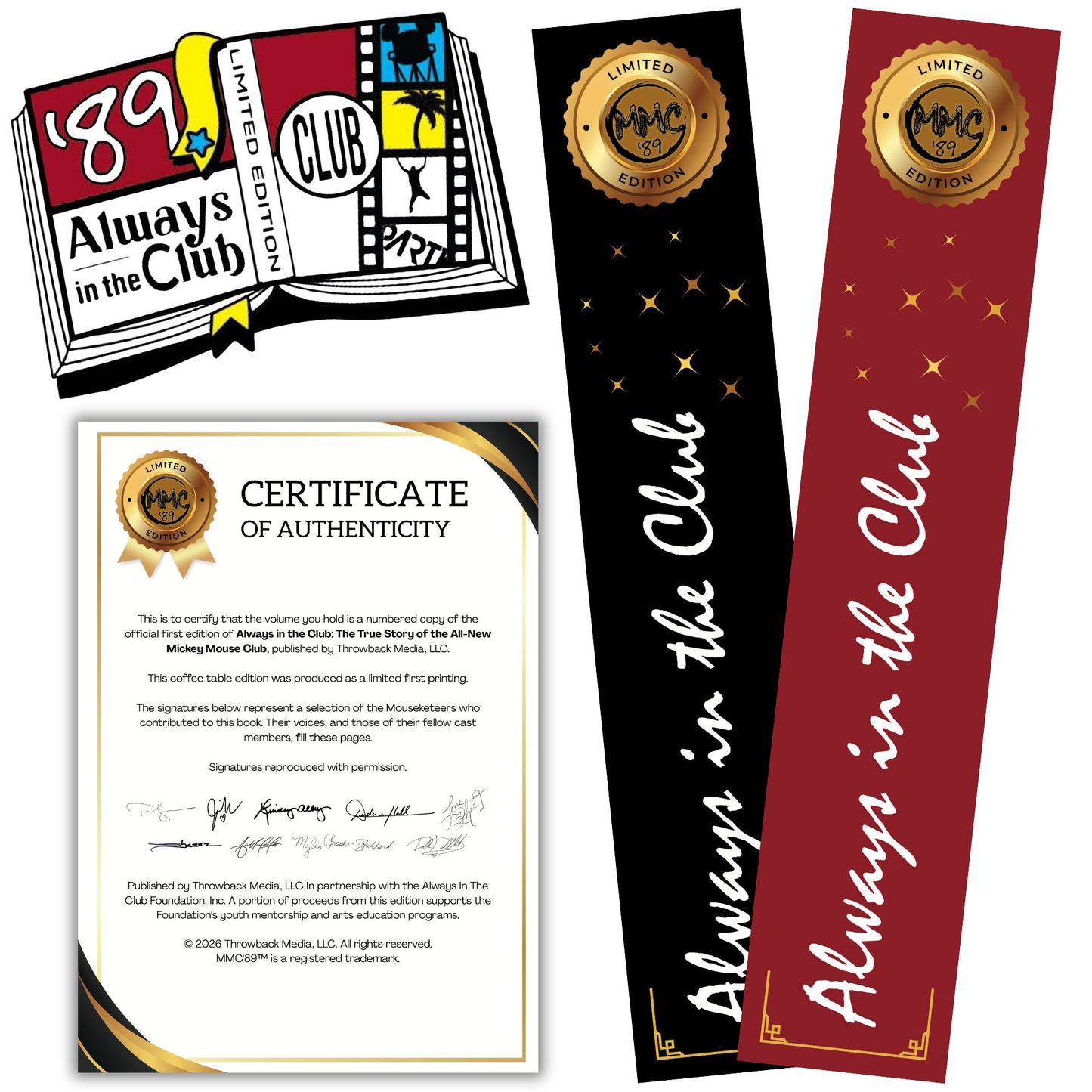 The True Story of The ‘All New’ Mickey Mouse Club (MMC'89 Limited Edition Book)