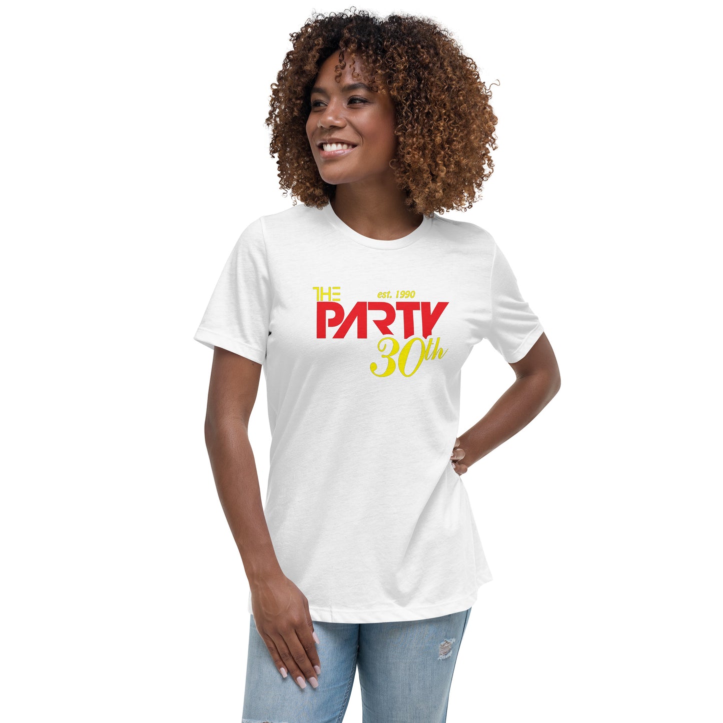 The Party 30th Women's Relaxed T-Shirt - CLUB MEMBER DISCOUNT