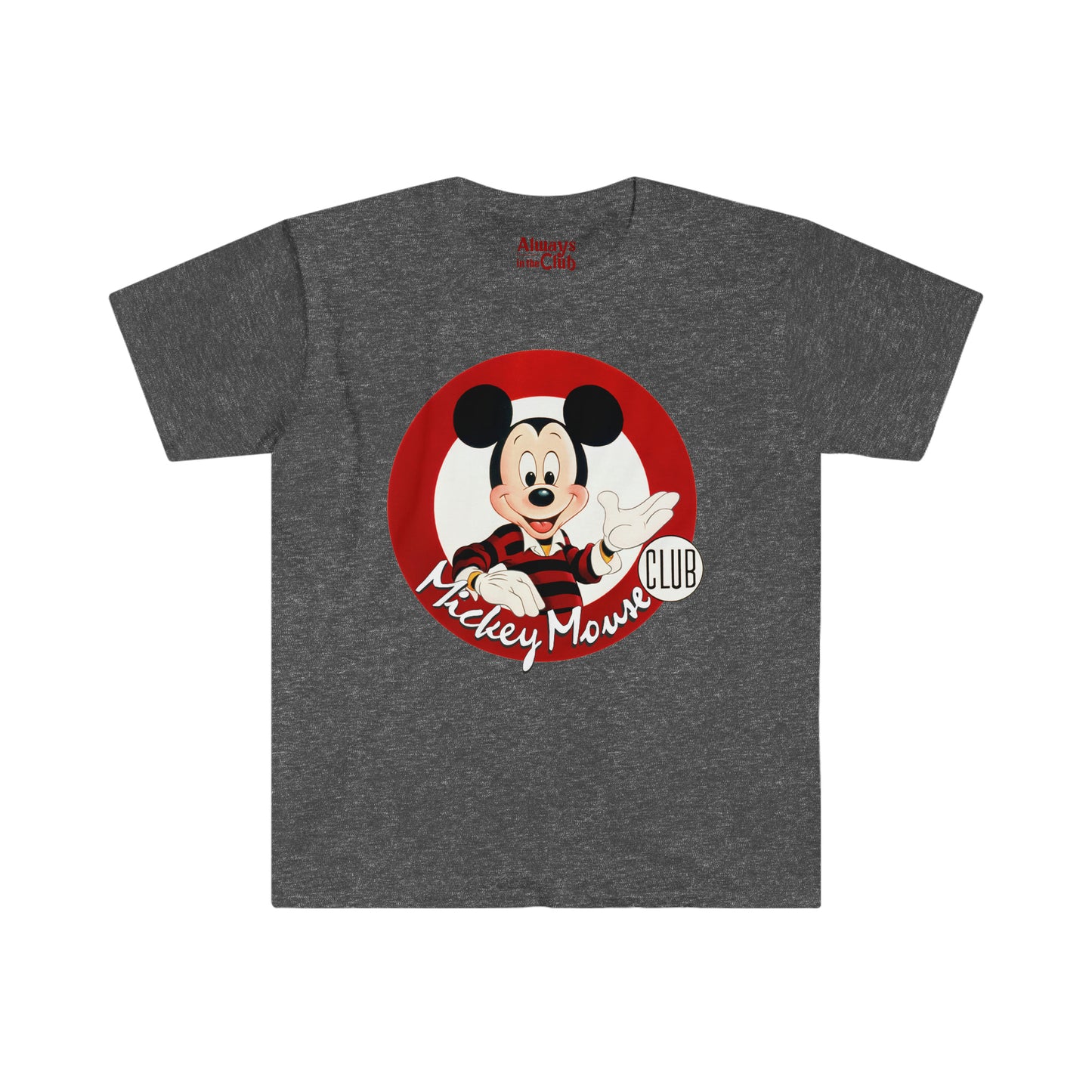 FREE CLUB MEMBER GIFT - Mickey Mouse Club Unisex Softstyle T-Shirt