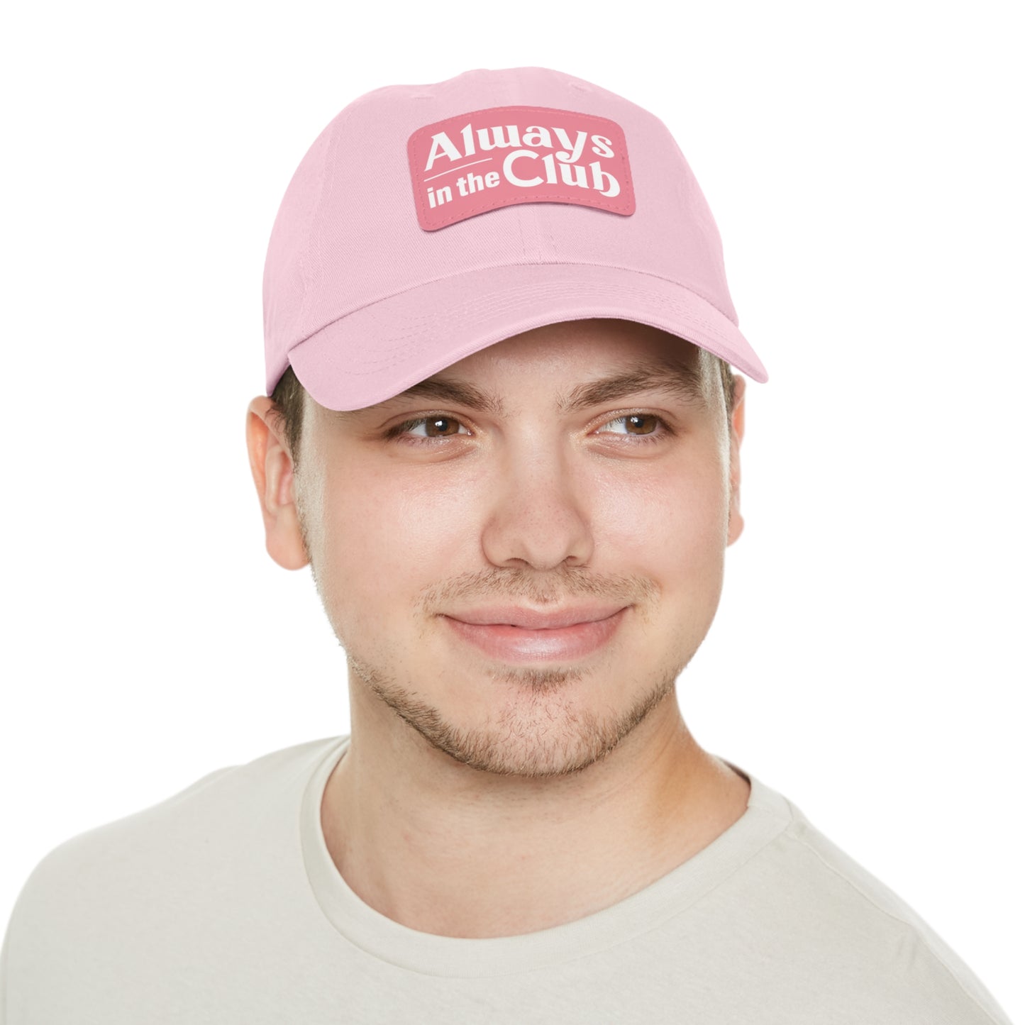 AITC Dad Hat with Leather Patch (Rectangle)