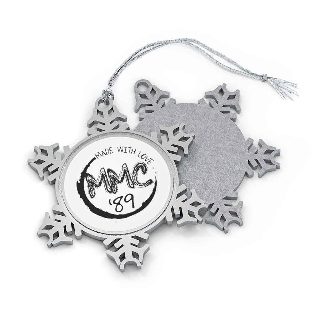 MMC89 - Pewter Snowflake Ornament