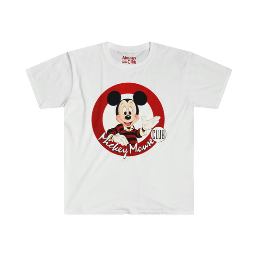 FREE CLUB MEMBER GIFT - Mickey Mouse Club Unisex Softstyle T-Shirt