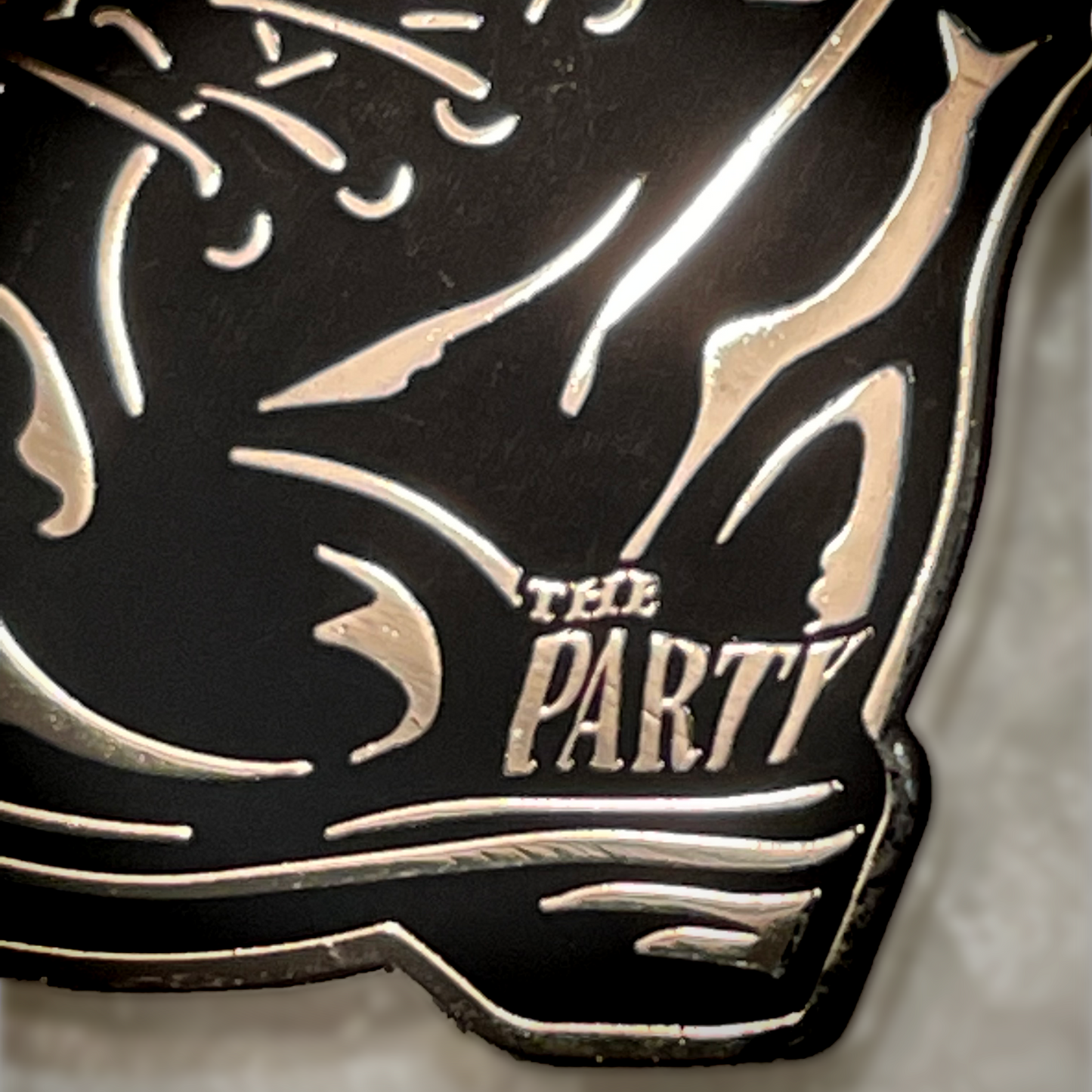 The Party Combat Boot Lapel Pin