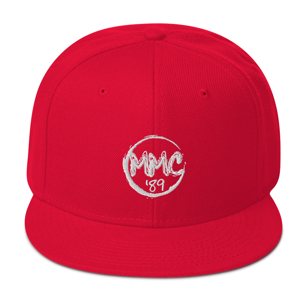MMC'89 - Snapback Hat (Clean White Logo)