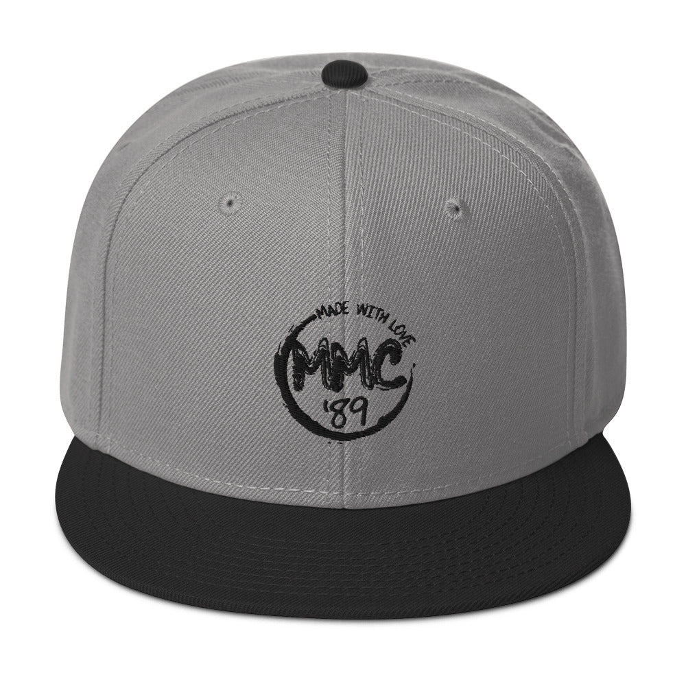 MMC'89 - Snapback Hat (Clean Black Logo)