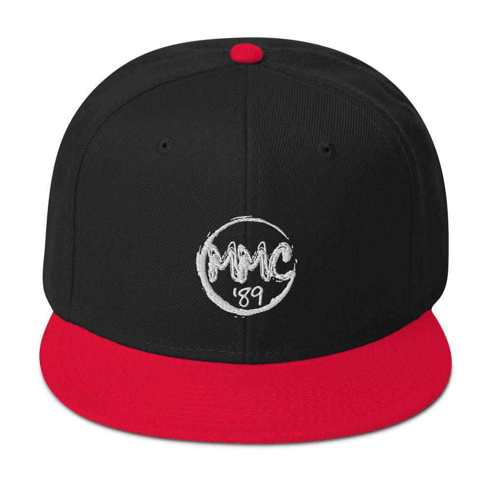 MMC'89 - Snapback Hat (Clean White Logo)